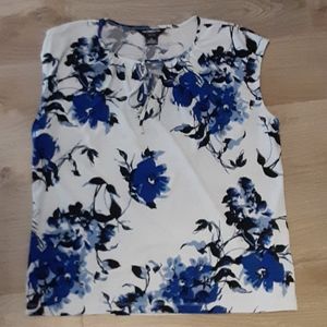 Liz Claiborne Petite Floral Blouse